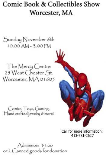 Worcester MA Comic Book and Collectibles Show