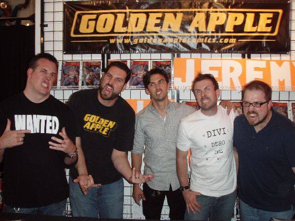 Milo Ventimiglia (Heroes) launches his new comic.