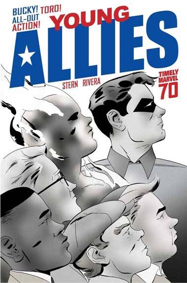 Roger Stern signs Young Allies