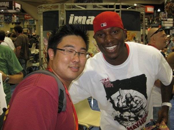 Me and Tyrese, creator of Mayhem!