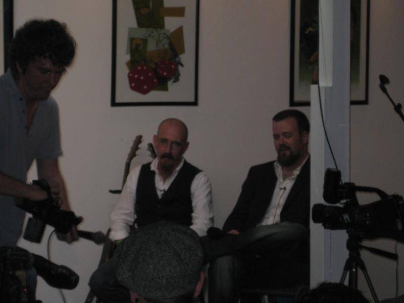 Brian Azarello and Dave Johnson on the hot seat.