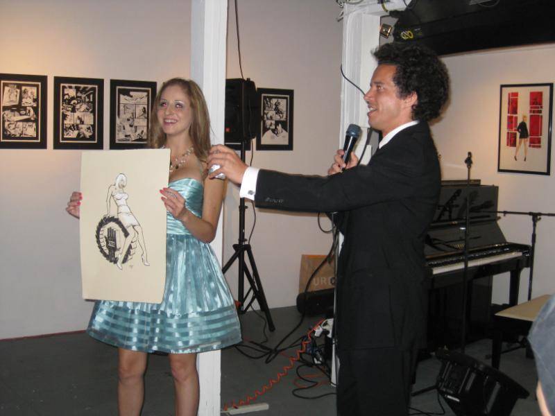 6 auctions for the night. Total came out to over $3000!