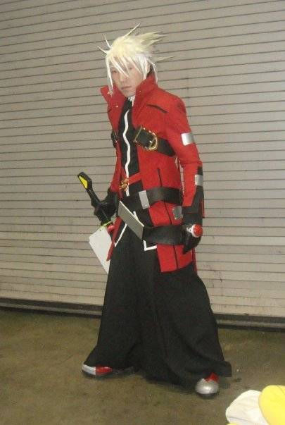 Asian guy with blonde hair. Lot of that going on at Anime Expo.