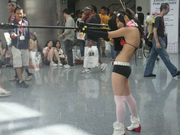 You can wear whatever you want if you carry a big gun.