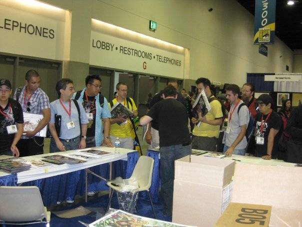 His line went around the tables of Matt Wagner...