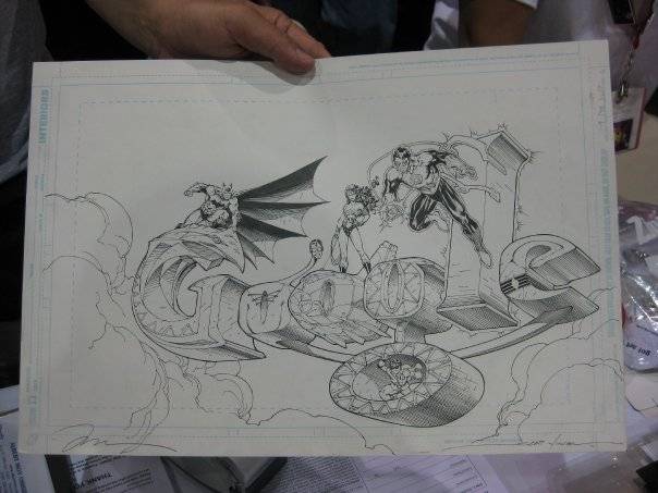 Jim Lee's Google image straight from the web and into the hands of art dealer extraordinaire, Albert Moy.