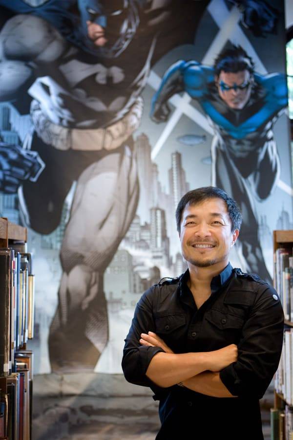 Jim Lee open an exhibition at the Chuck Jones Gallery on July 