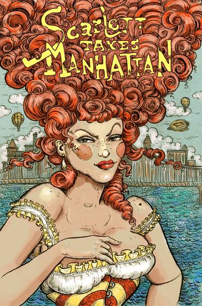 Molly Crabapple tours to promote her new graphic novel.