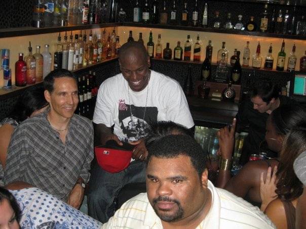 Tyrese and Todd share a laugh with Jim.