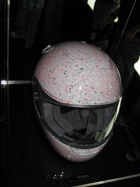 Futura's helmet.