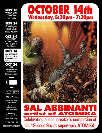 Sal Abbainanti signs on Oct. 14th