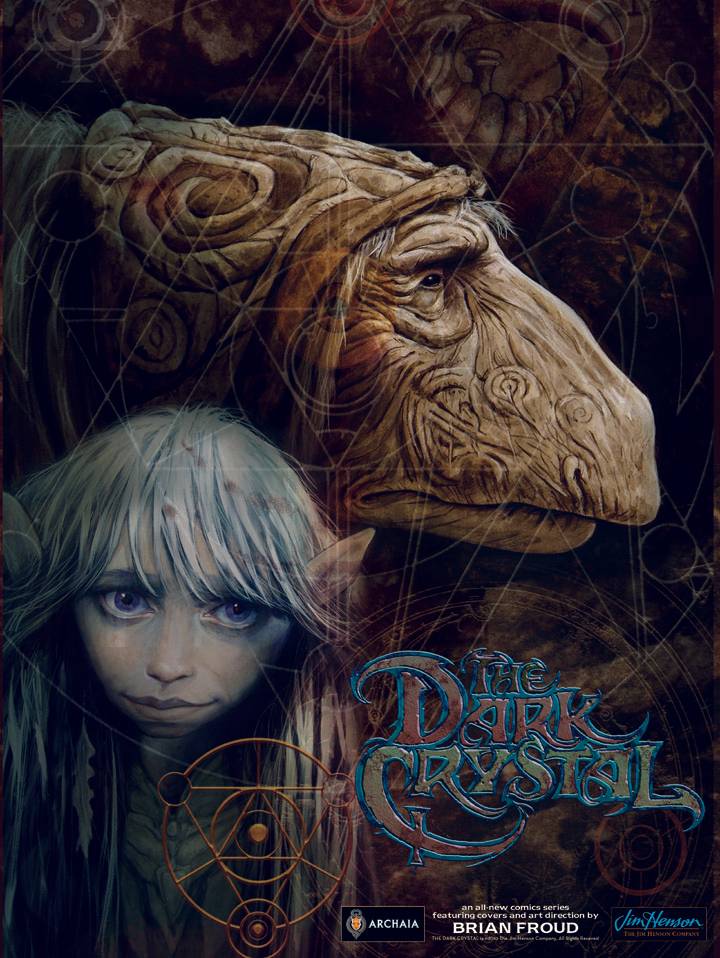 Dark Crystal Poster by Brian Froud