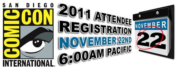 SDCC 2011 registration