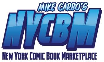 Mike Carbo's New York Comic Book Marketplace logo