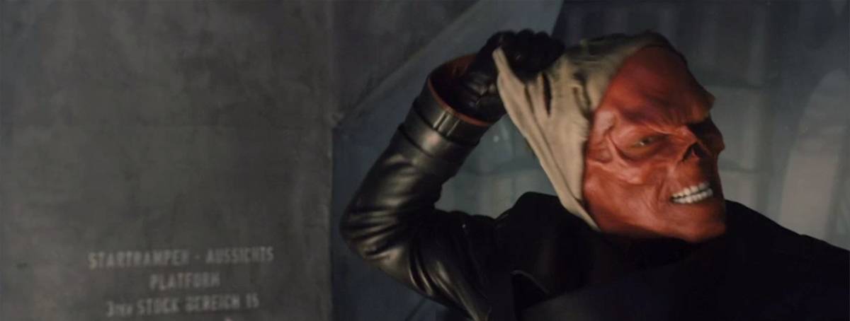 Captain America Super Bowl Red Skull