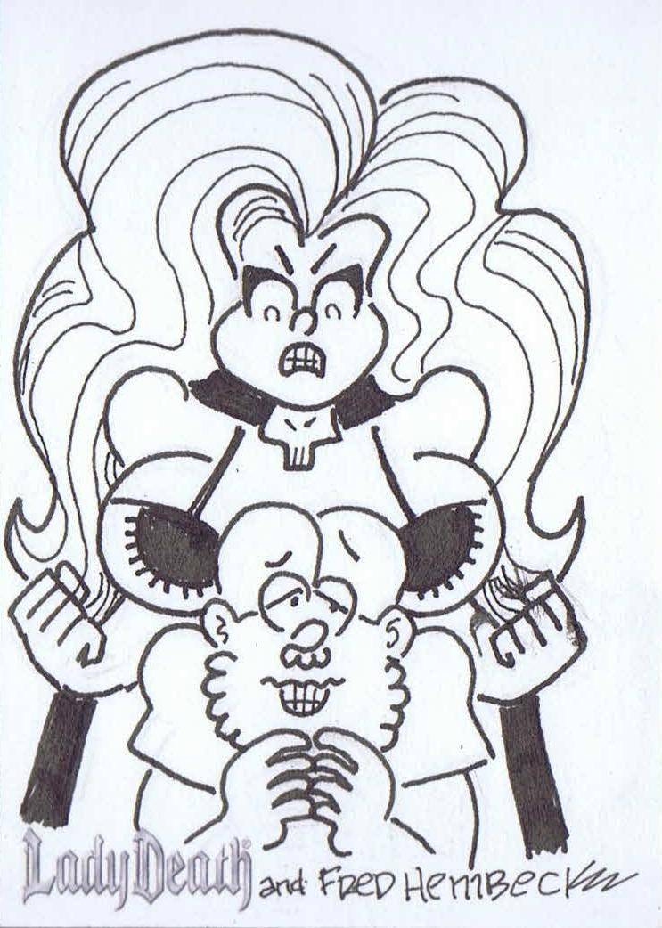 Fred Hembeck Lady Death