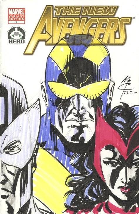 Avengers 100 John McCrea