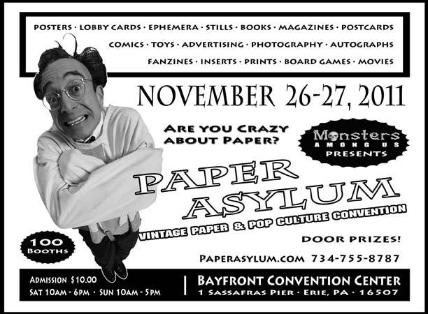 Paper Asylum flyer