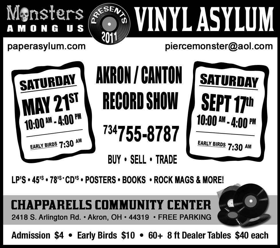 VINYL ASYLUM flyer