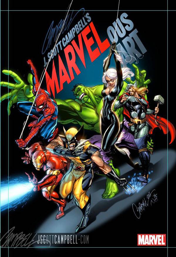 J. Scott Campbell MARVELous Art