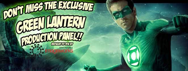 Green Lantern Production Panel at ACE