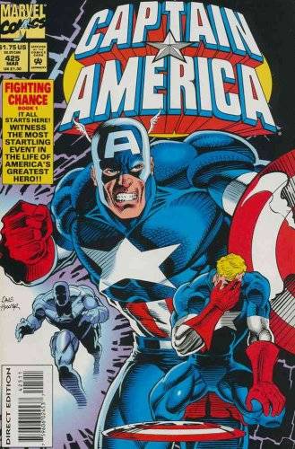 Captain America cover by Dave Hoover