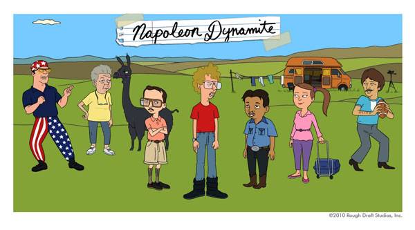 Napoleon Dynamite cartoon