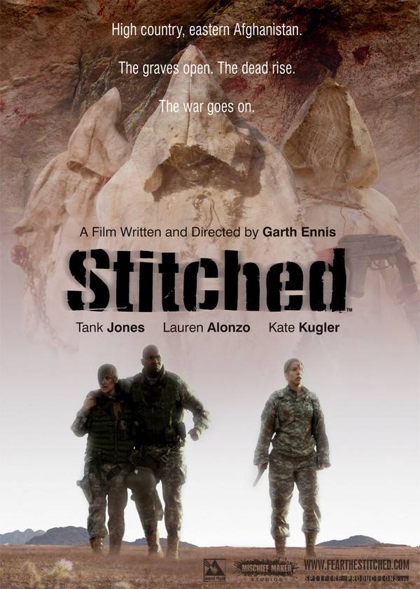 Stitched movie poster | Garth Ennis
