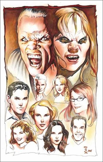 Buffy Lithograph