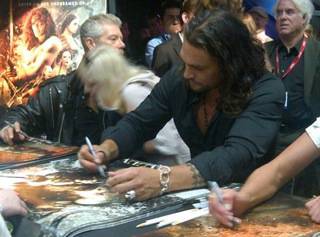 Jason Momoa Conan Signing