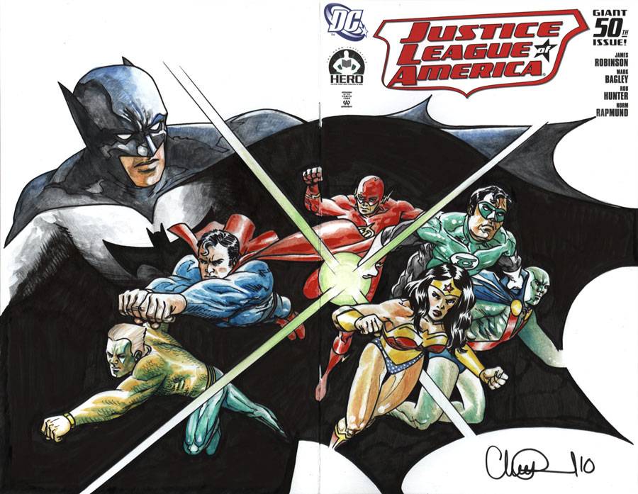 JLA #50 Charlie Adlard