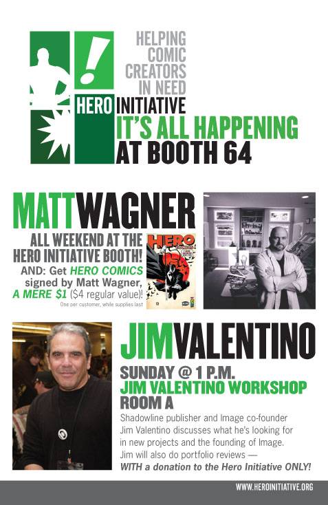 Hero Initiative at ImageExpo