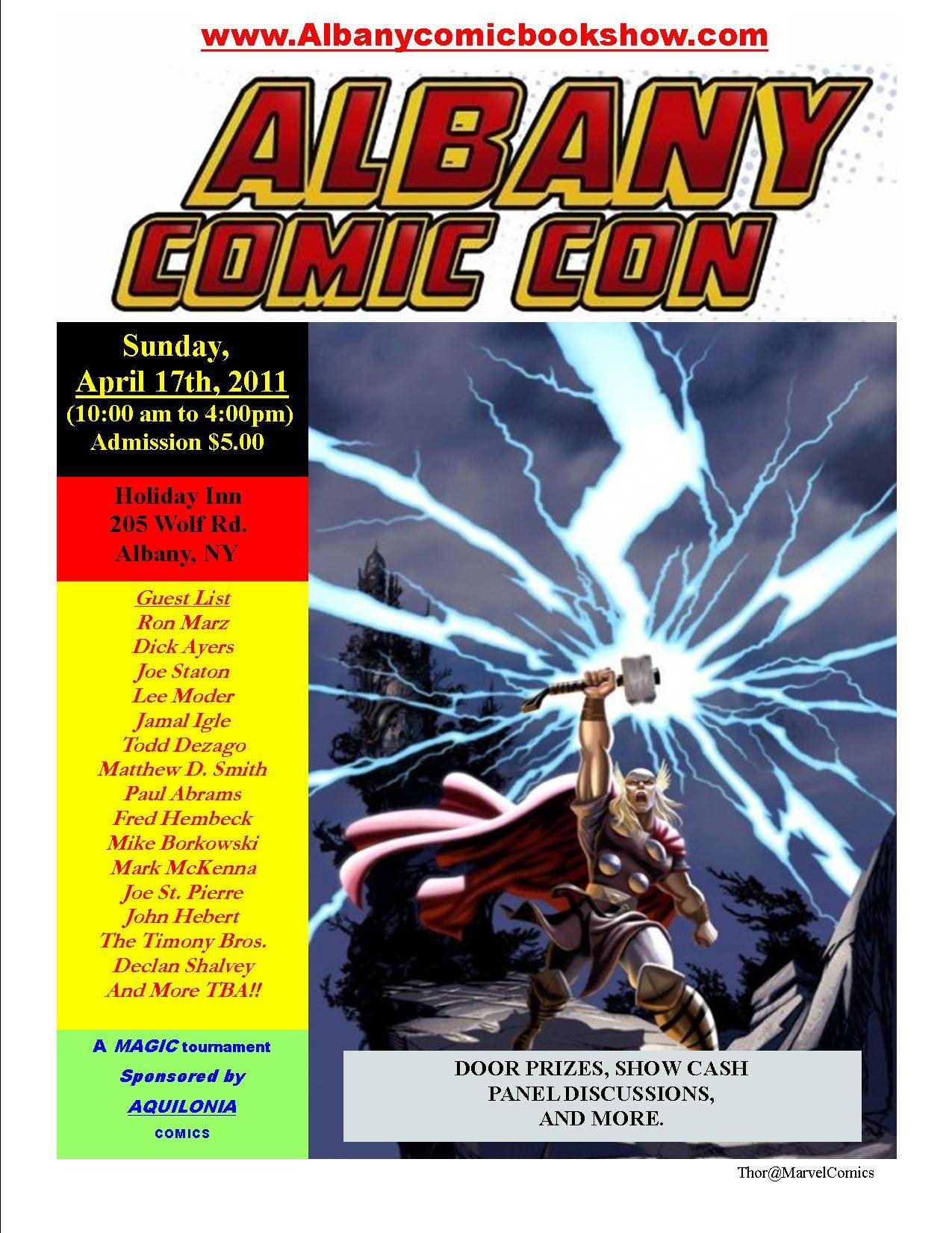 Albany Comic con June 10th, 2012