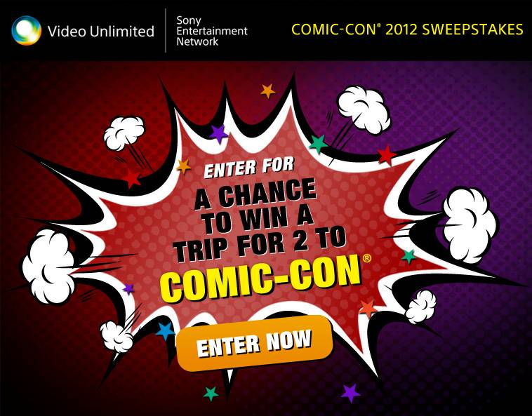 Sony SDCC Sweepstakes