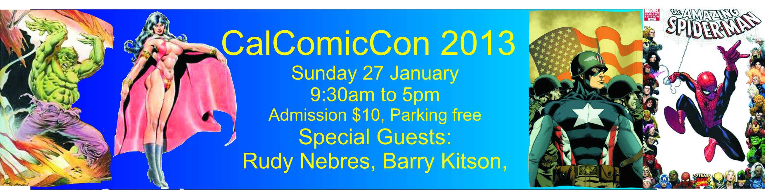 CalComicCon Logo