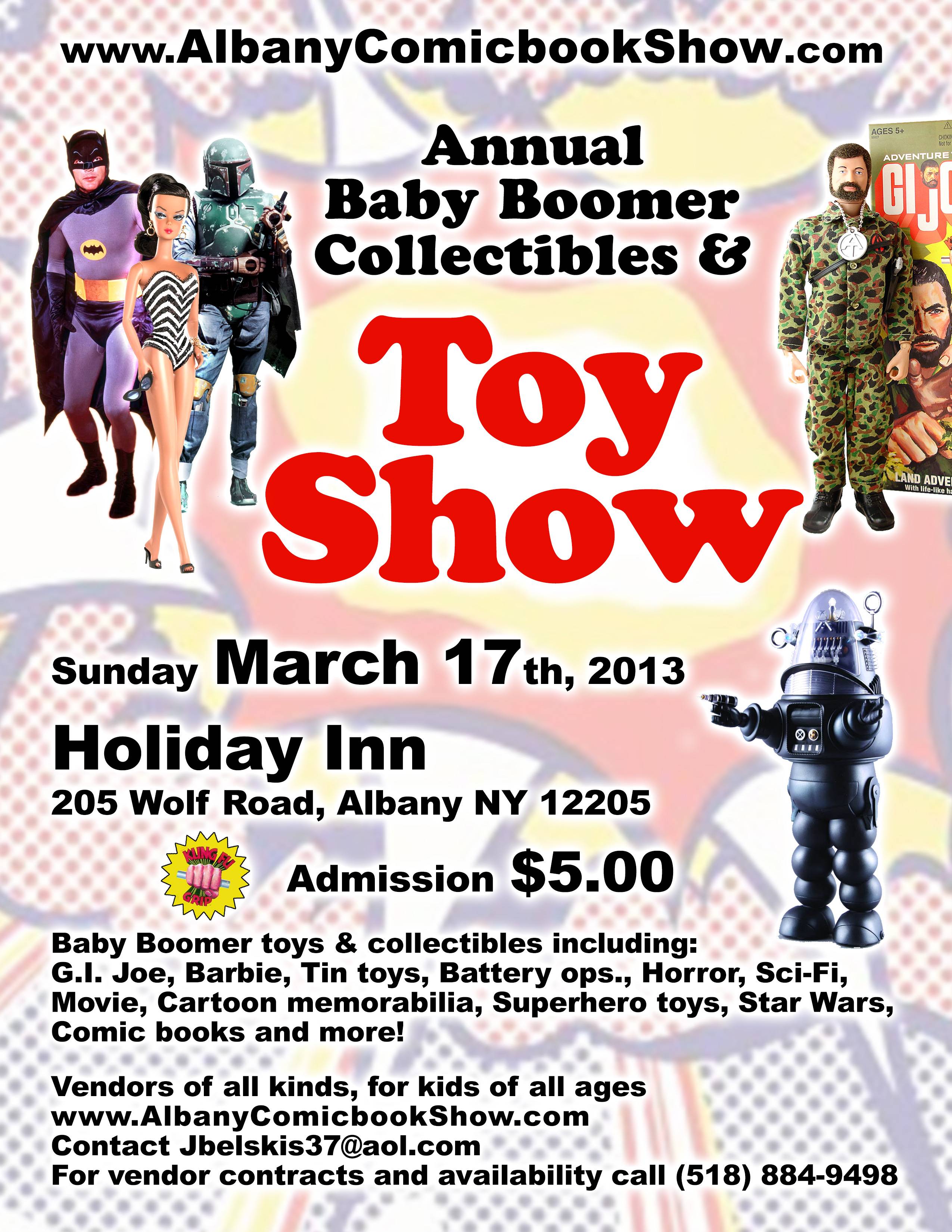 Toy Show, March 17th