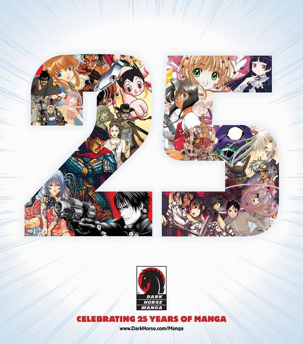 Dark Horse 25 Years of Manga
