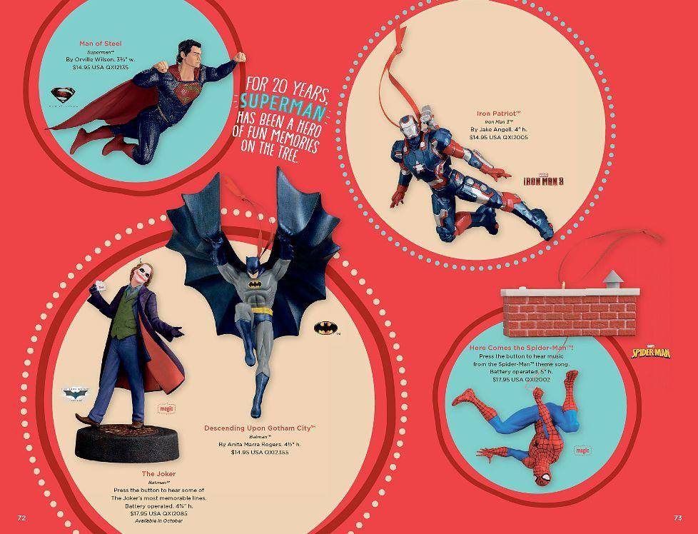 Comic Book Ornaments