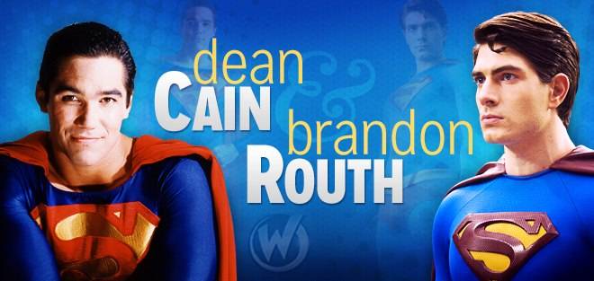 Dean Cain Brandon Routh