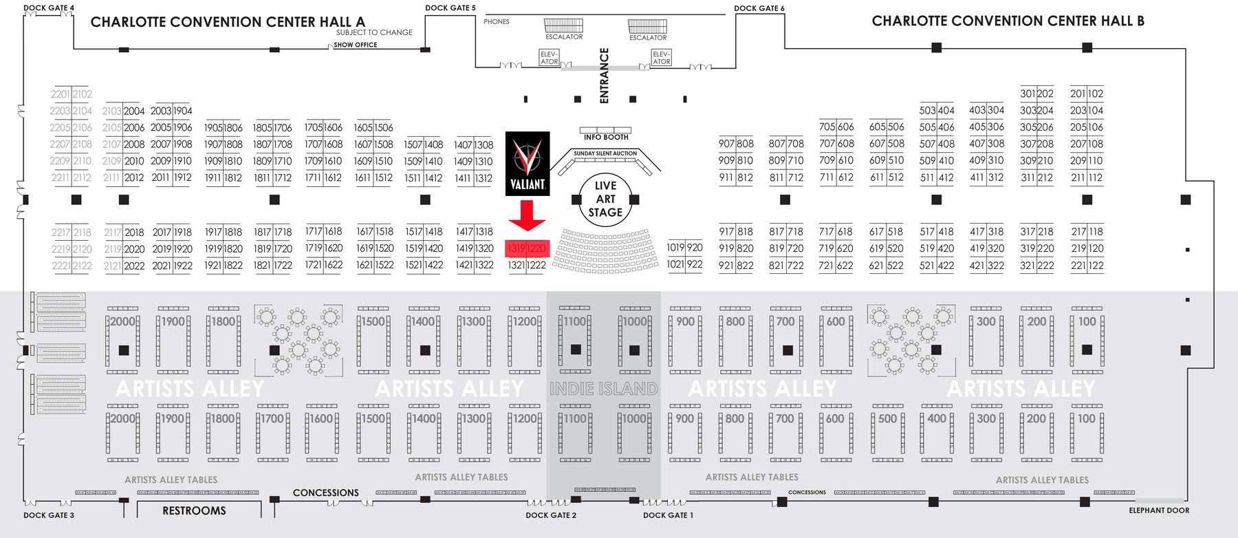 Valiant at HeroesCon 2013