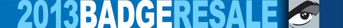 SDCC Badge Resale