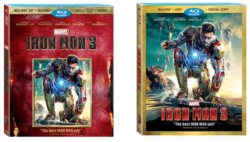 Iron Man 3 Blu-ray