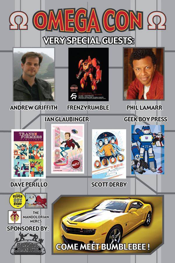 Omega Con flyer