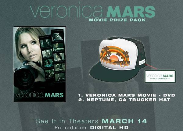 Veronica Mars Movie Prize Pack