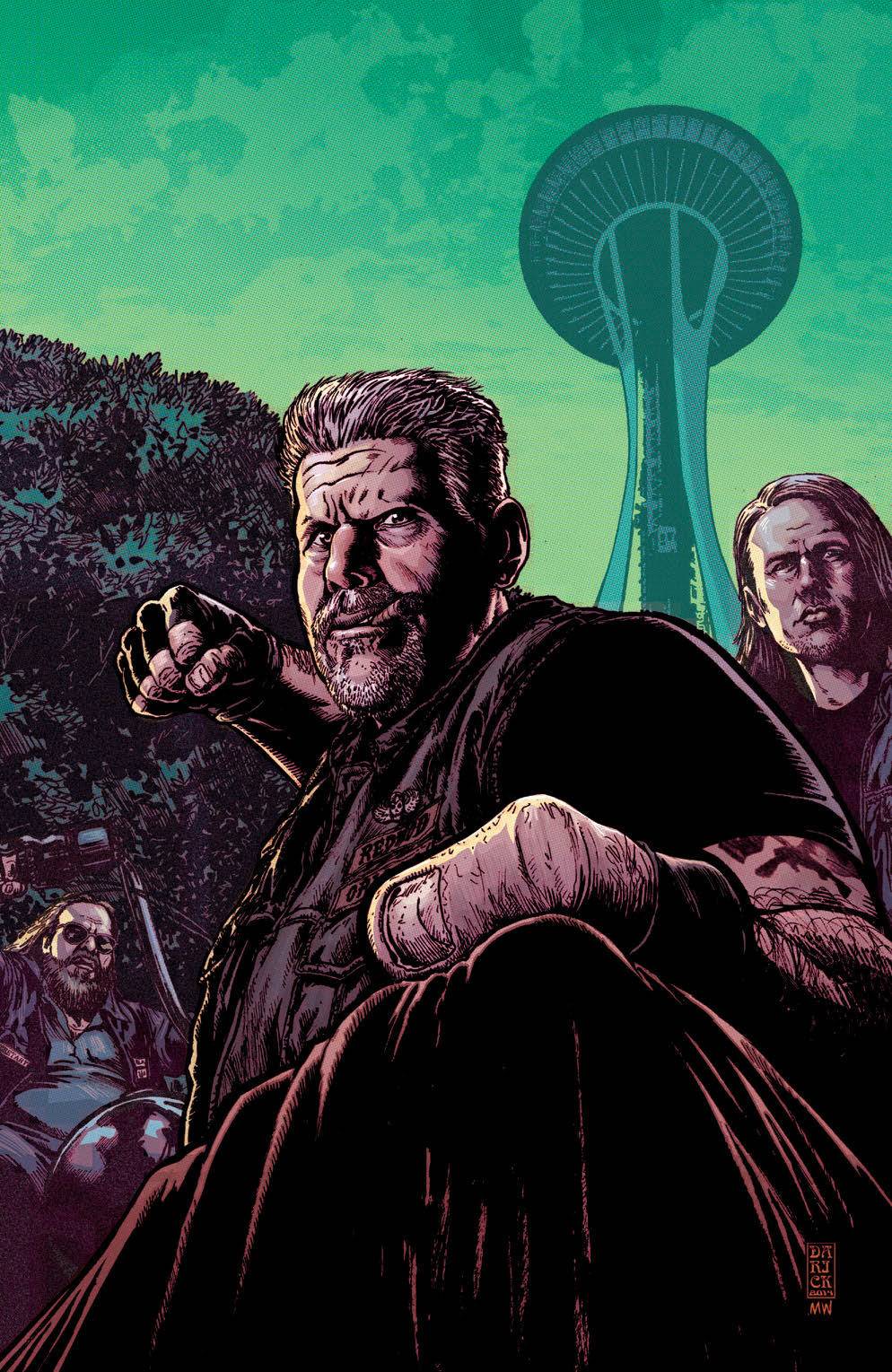 SONS OF ANARCHY #7 by Darick Robertson