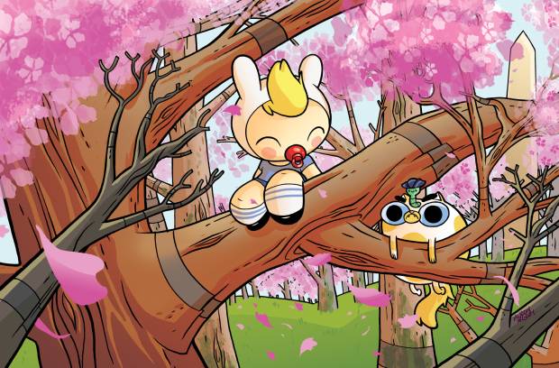 ADVENTURE TIME 2014 ANNUAL #1 Awesome Con Exclusive Cover by Ian McGinty