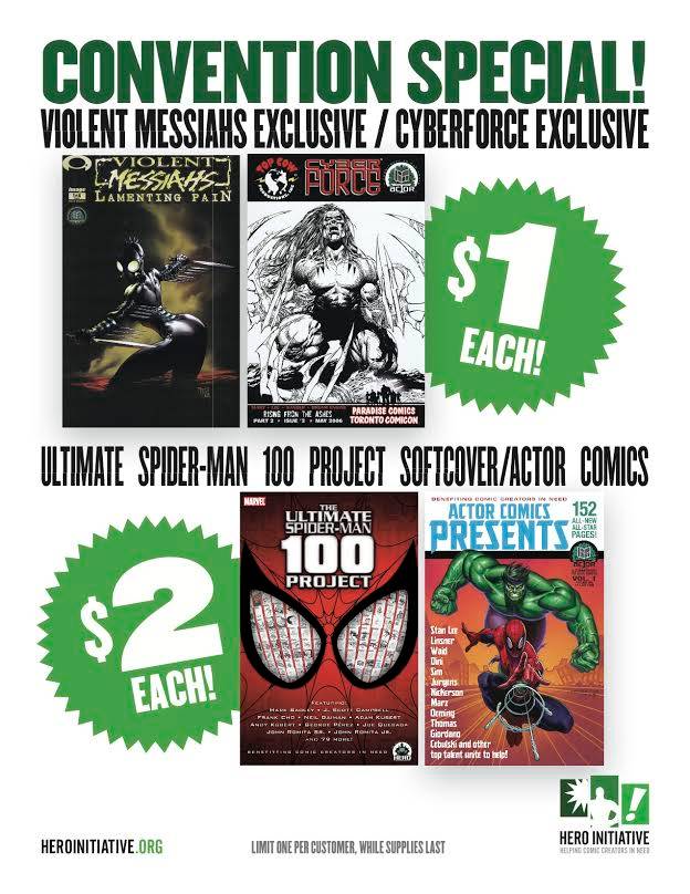 Hero Initiative Calgary Specials