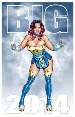 Joel Adams - Big WOW! Doomkitty Print 11" x 17" print. Limited to 100, signed and numbered at $20/each. Available at Artist Table 611O