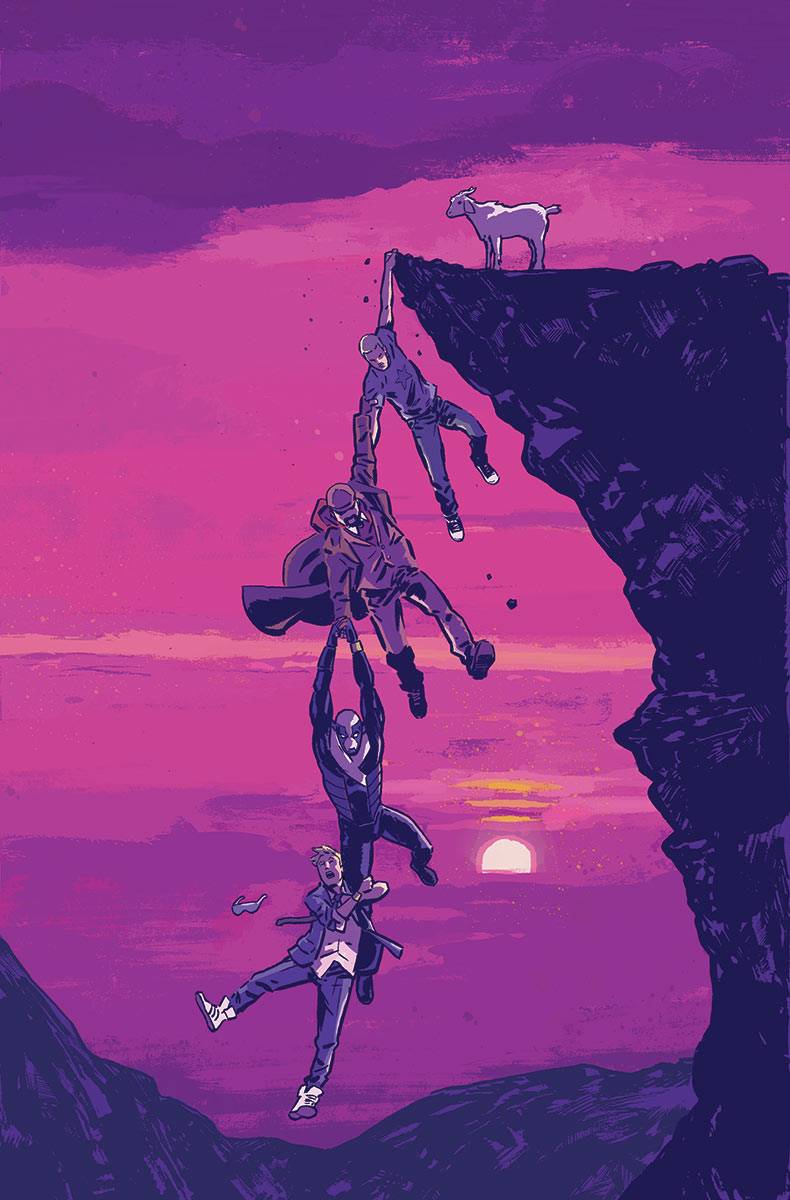 THE DELINQUENTS #1 – Baltimore Comic-Con 2014 Exclusive Variant by Michael Walsh