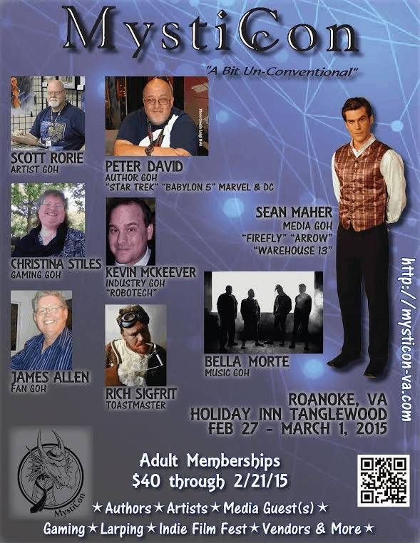 MystiCon 2015 flyer